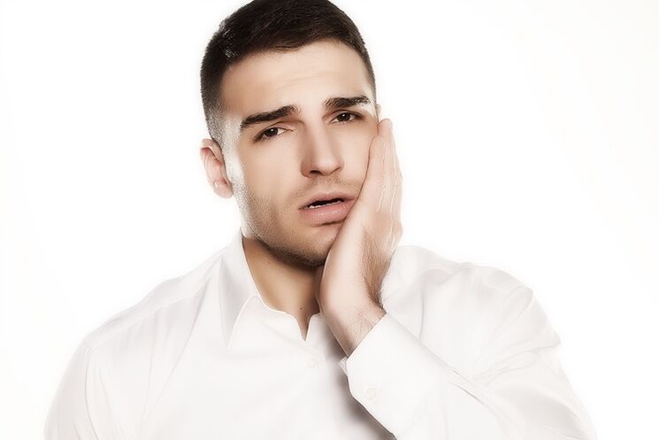 Maux de dents et caries dentaires comme causes de prostatite