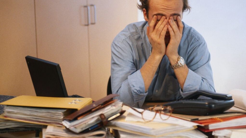 Le travail sédentaire comme cause de prostatite